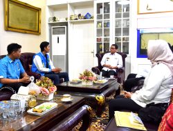 Komite Nasional Pemuda Indonesia Audiensi Dengan Walikota Metro